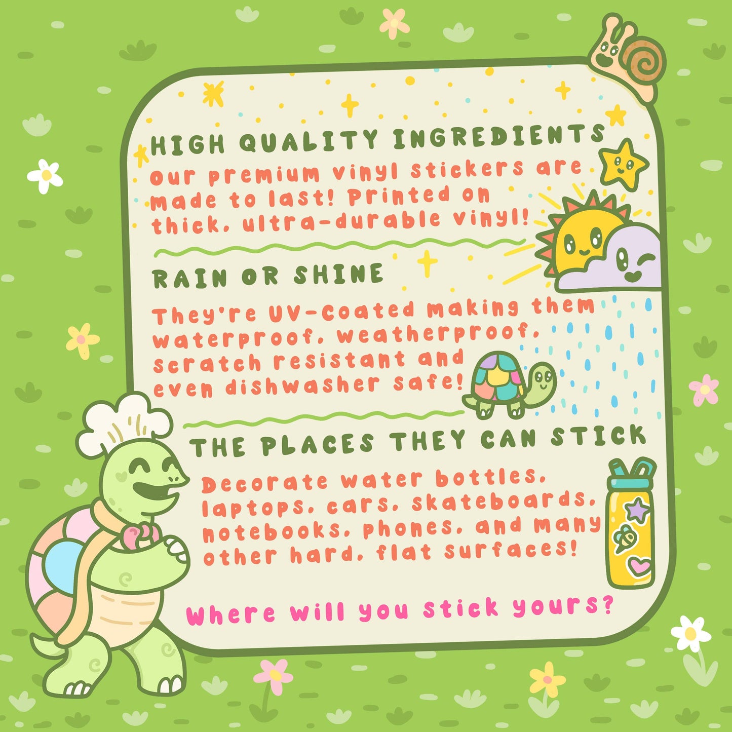Friend to Frogs Amphibian and Toads Art Vinyl Sticker