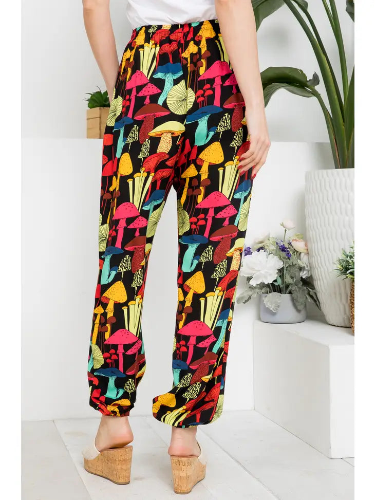 Mushie Print Pants image 3
