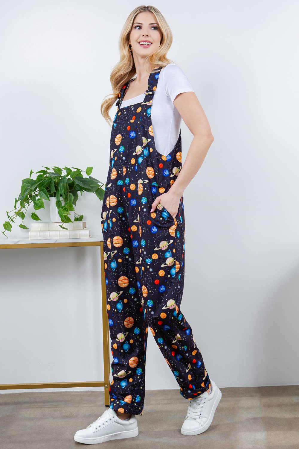 Planet Overall Jumpsuit