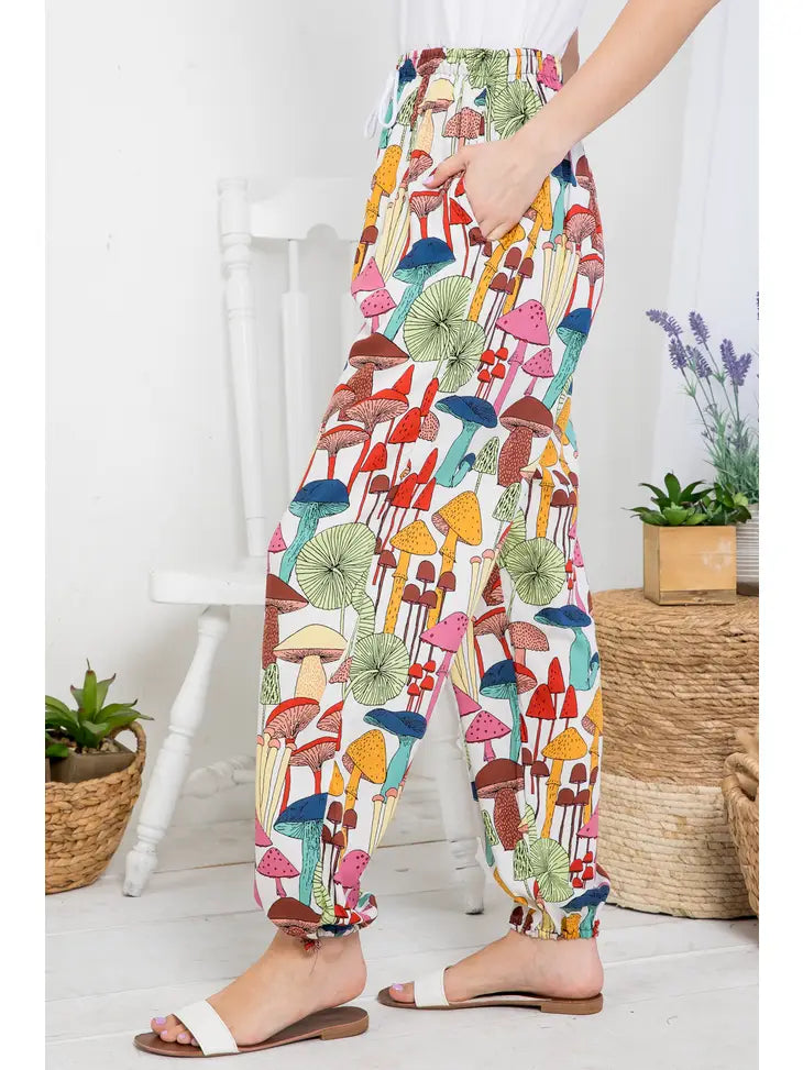 Mushie Print Pants image 7