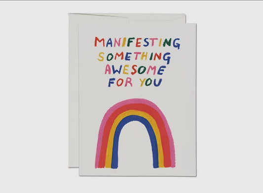 Something Awesome Encouragement Greeting Card image 0