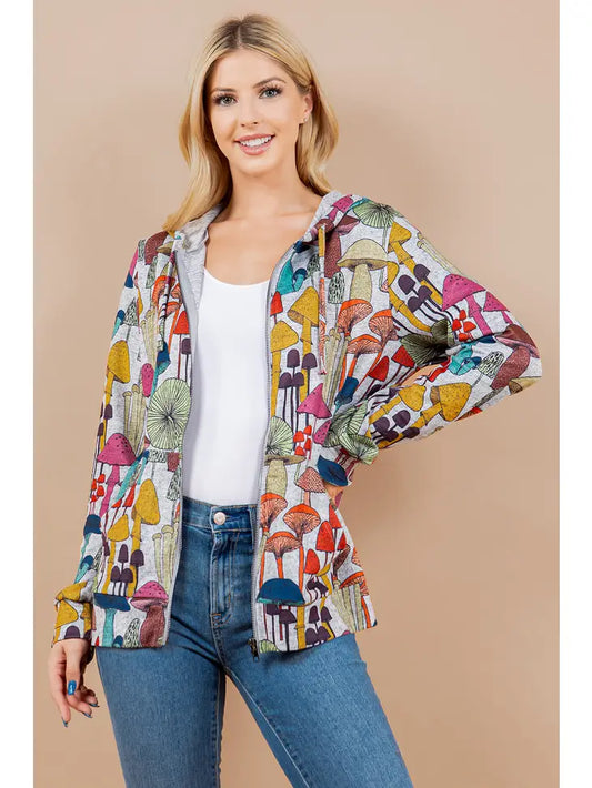 Mushie Magic Zip Hoodie image 0