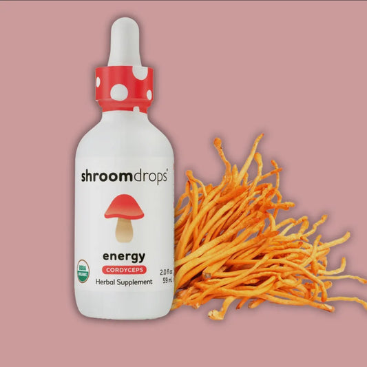 ⚡ Organic Cordyceps Mushroom Tincture - Energy